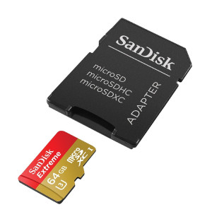 San Disk Extreme microSDXC 64GB bis zu 60 MB/Sek Class 10, U3 Speicherkarte-22